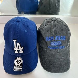 Los Angeles Dodgers & San Juan, Puerto Rico Hats 🧢